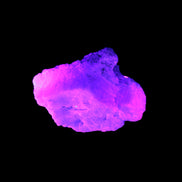 Tiny Aquamarine crystals in Mica, Lepidolite Feldspar matrix 46*42*30mm 198ct 39.6g in UV light - Rocks and Things Store