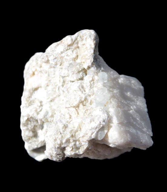 Tiny Aquamarine crystals in Mica, Lepidolite Feldspar matrix 46*42*30mm 198ct 39.6g Rocks and Things Store