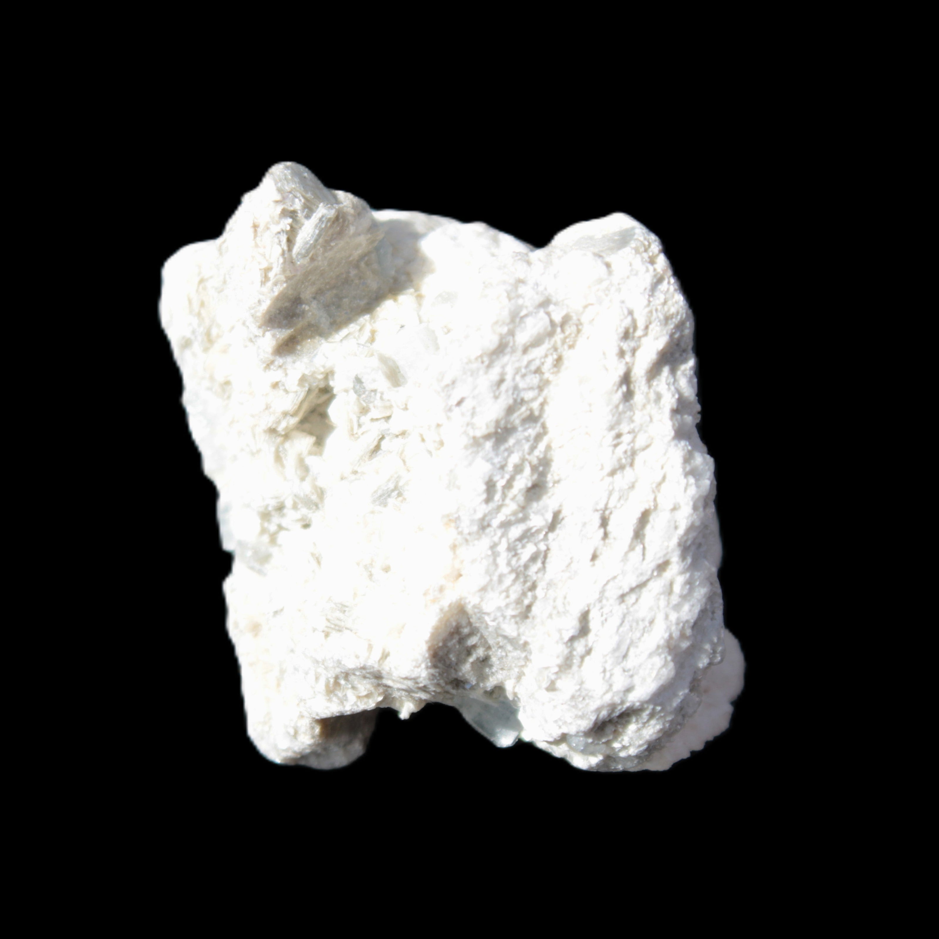 Tiny Aquamarine crystals in Mica, Lepidolite Feldspar matrix 46*42*30mm 198ct 39.6g Rocks and Things Store