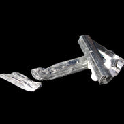 Rainbow Black Tourmaline from Pakistan 3 crystals 6-21mm 52.5ct 10.6g Rocks and Things Store