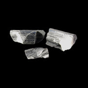 Rainbow Black Tourmaline from Pakistan 3 crystals 6-21mm 52.5ct 10.6g Rocks and Things Store