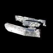 Rainbow Black Tourmaline from Pakistan 3 crystals 6-21mm 52.5ct 10.6g Rocks and Things Store