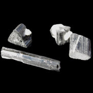 Rainbow Black Tourmaline from Pakistan 3 crystals 6-21mm 52.5ct 10.6g Rocks and Things Store