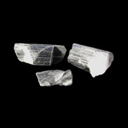 Rainbow Black Tourmaline from Pakistan 3 crystals 6-21mm 52.5ct 10.6g Rocks and Things Store