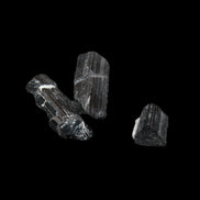 Rainbow Black Tourmaline from Pakistan 3/4 crystals 6-21mm 9-11g in sunlight - Rocks and Things Store