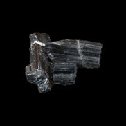 Rainbow Black Tourmaline from Pakistan 3/4 crystals 6-21mm 9-11g in sunlight - Rocks and Things Store