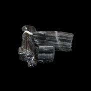 Rainbow Black Tourmaline from Pakistan 3/4 crystals 6-21mm 9-11g in sunlight - Rocks and Things Store