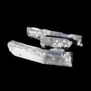 Rainbow Black Tourmaline from Pakistan 3 crystals 6-21mm 52.5ct 10.6g Rocks and Things Store