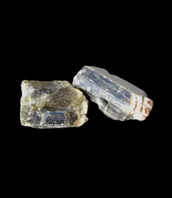Epidote 2 crystals 19/24mm 12.2g Rocks and Things Store