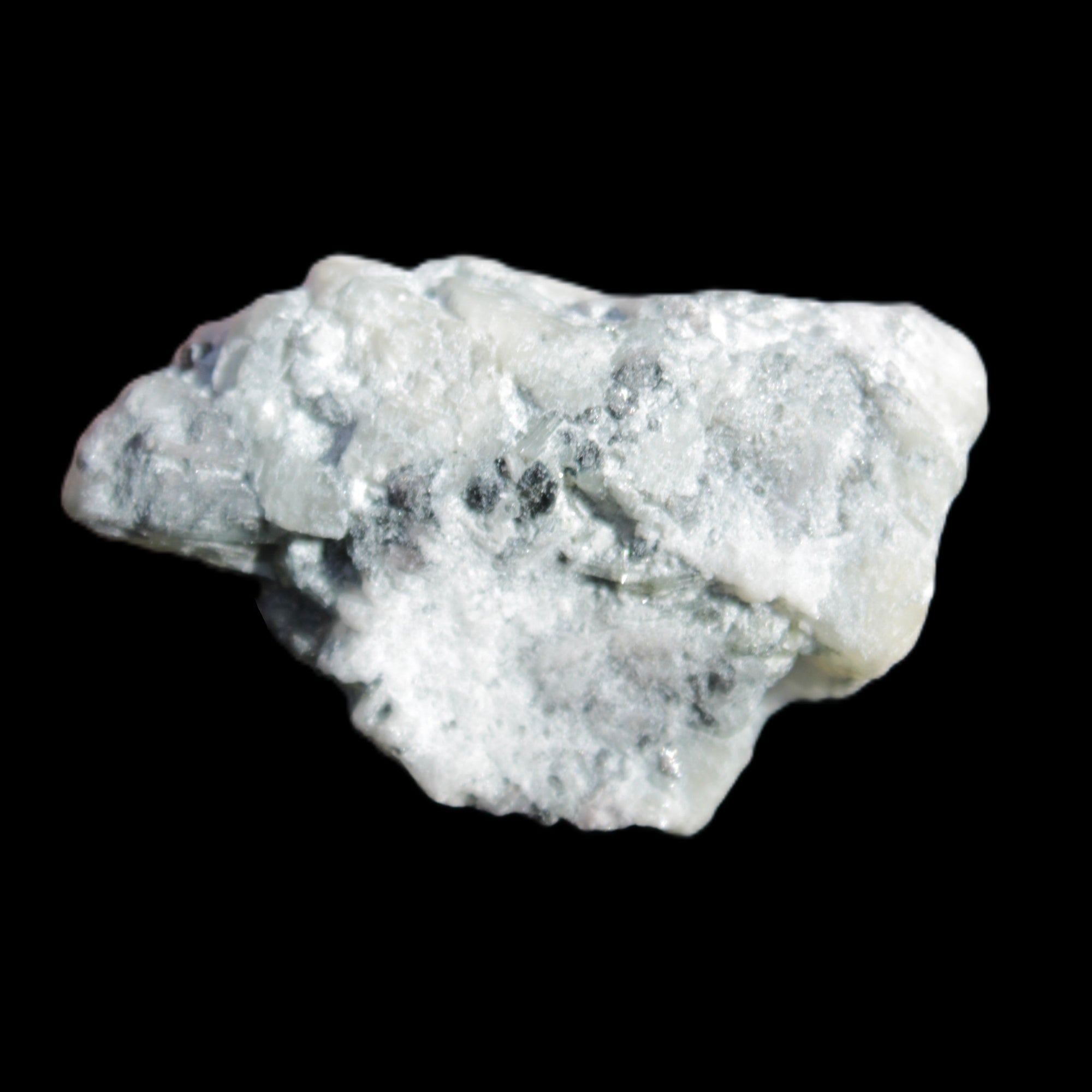 Tourmaline and Mica cluster 30*19mm 15.9g in sunlight - Rocks and Things Store