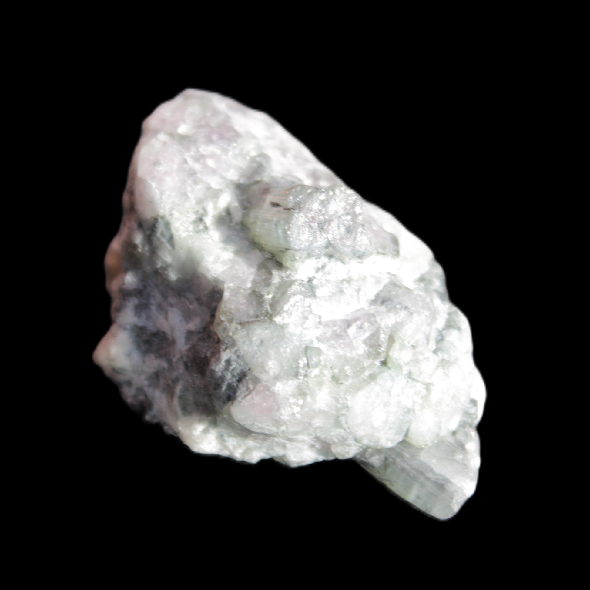 Tourmaline and Mica cluster 30*19mm 15.9g in sunlight - Rocks and Things Store