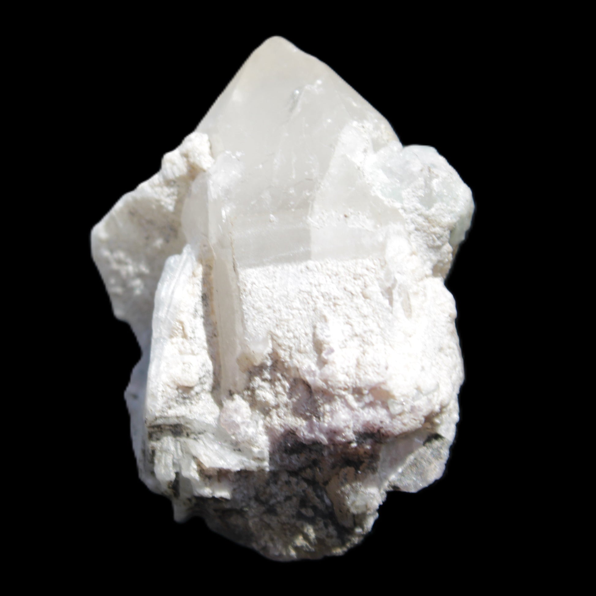 Quartz, Tourmaline, Feldspar and Mica cluster 38*29mm 24.8g in sunlight - Rocks and Things Store