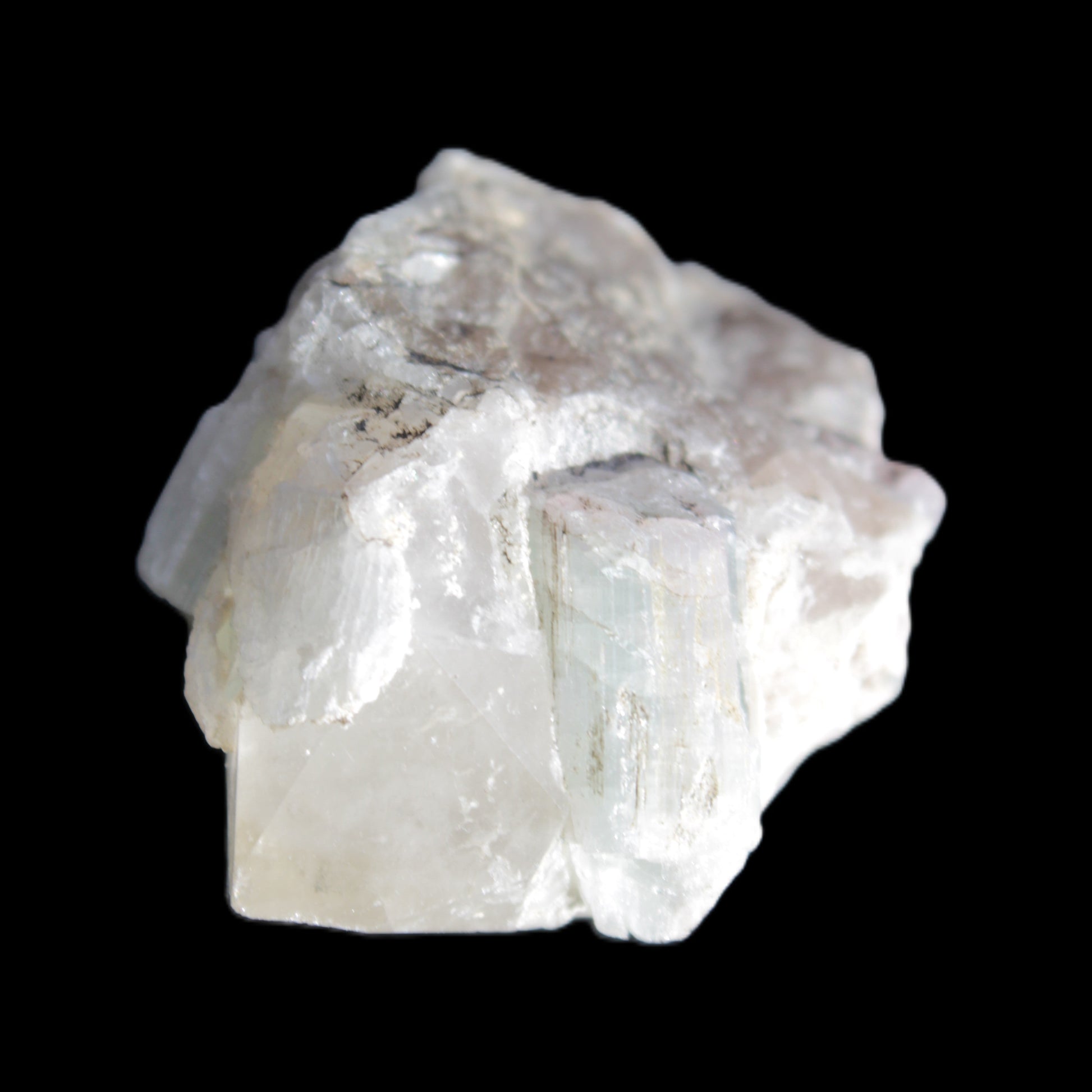 Quartz, Tourmaline, Feldspar and Mica cluster 38*29mm 24.8g in sunlight - Rocks and Things Store
