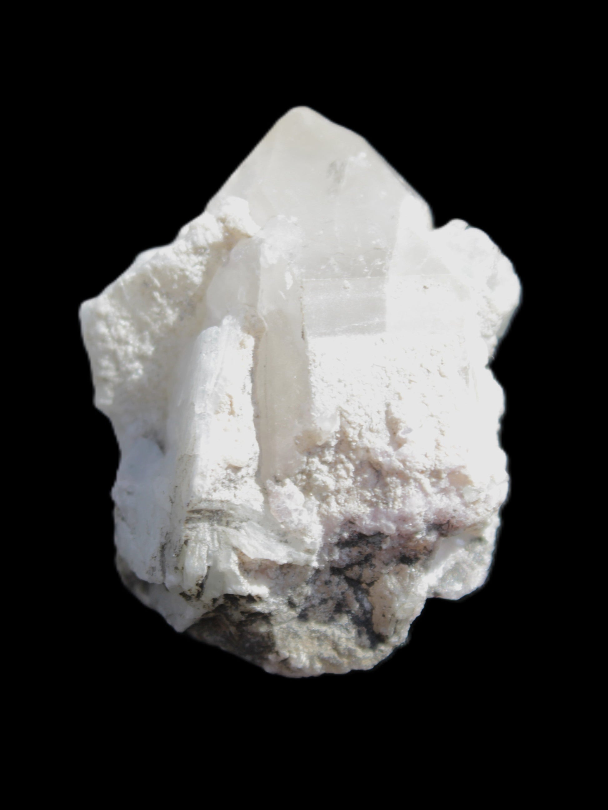 Quartz, Tourmaline, Feldspar and Mica cluster 38*29mm 24.8g in sunlight - Rocks and Things Store