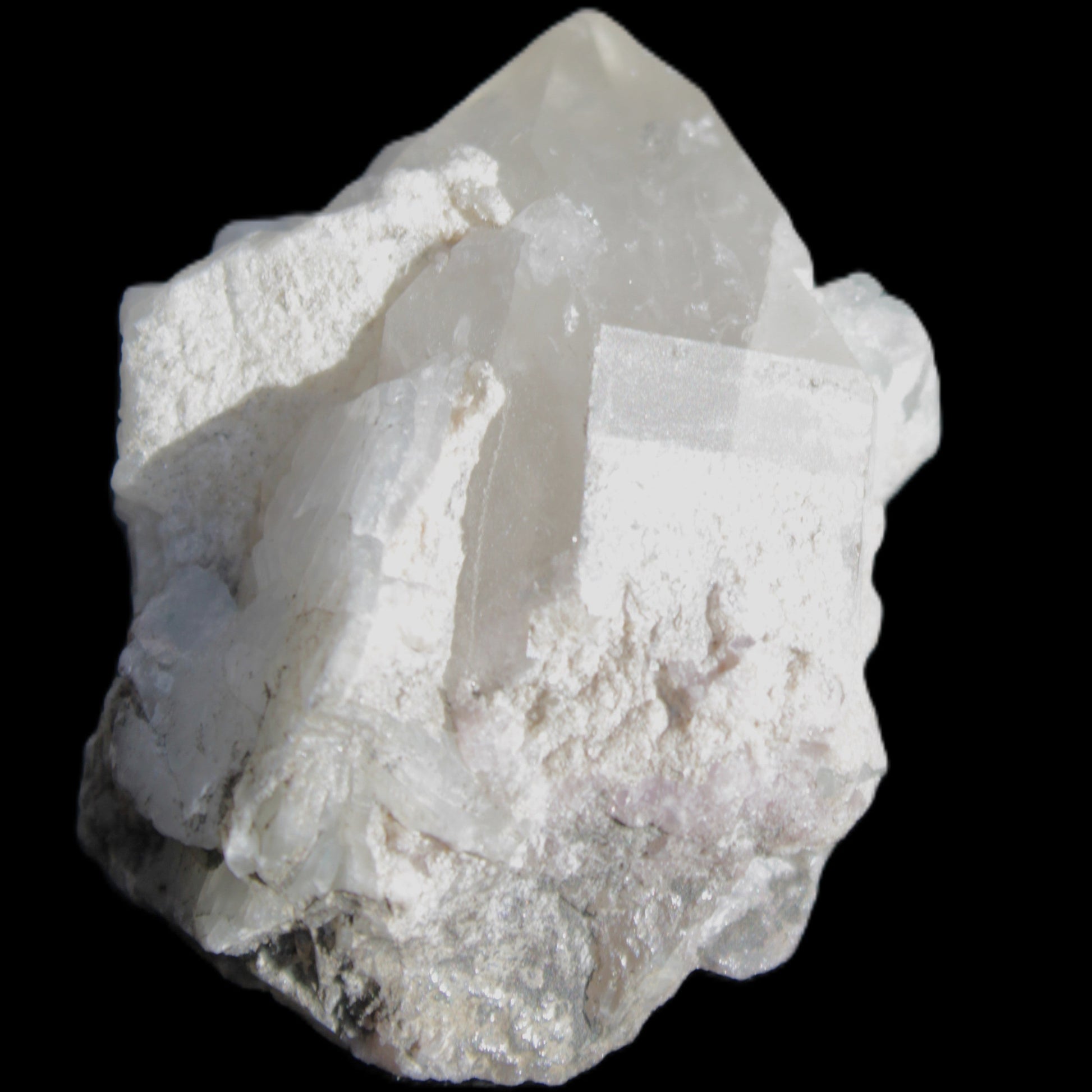 Quartz, Tourmaline, Feldspar and Mica cluster 38*29mm 24.8g in sunlight - Rocks and Things Store