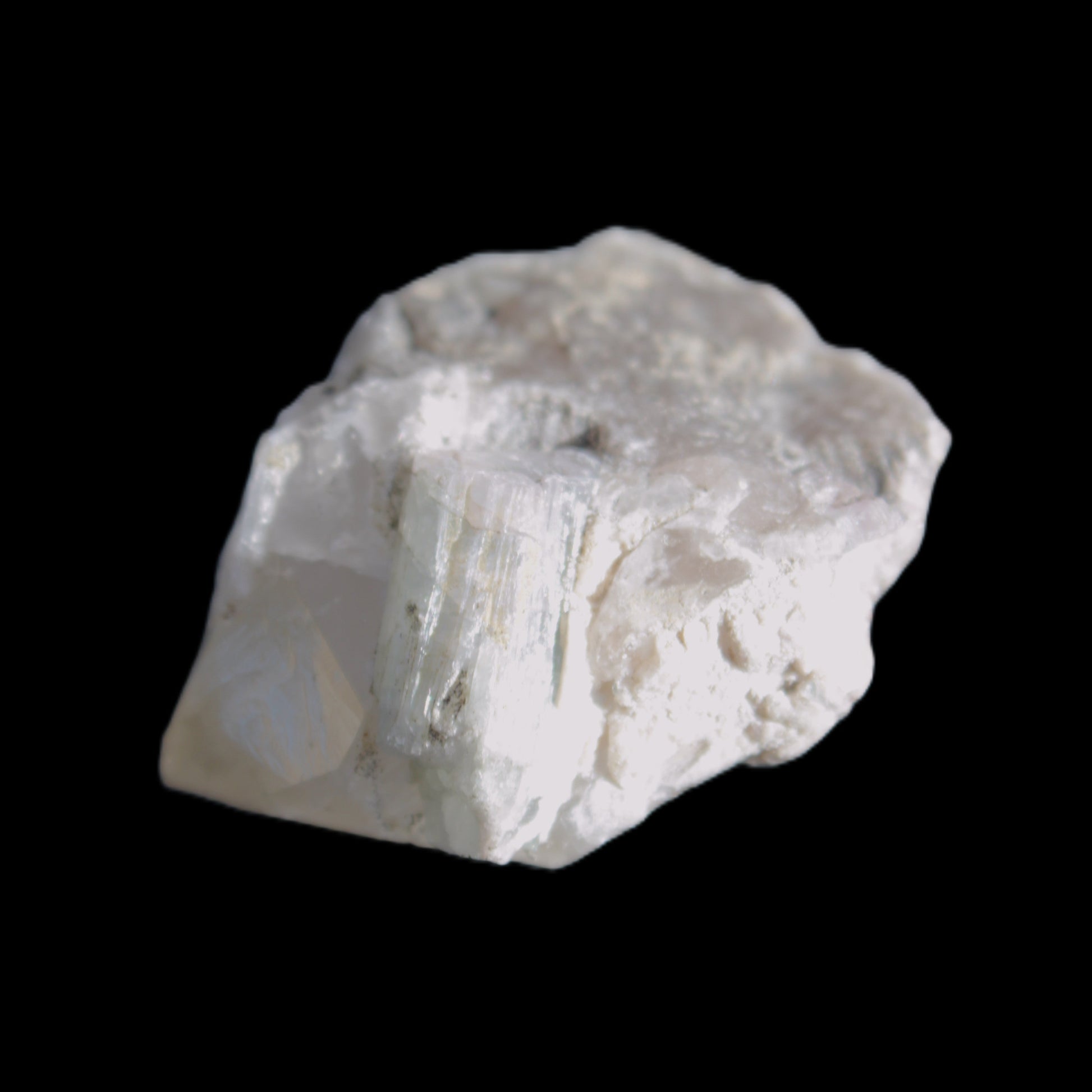 Quartz, Tourmaline, Feldspar and Mica cluster 38*29mm 24.8g in sunlight - Rocks and Things Store