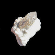 Twinned Quartz with Feldspar cluster 30* 36mm 18.6g in sunlight - Rocks and Things Store