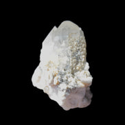 Twinned Quartz with Feldspar cluster 30* 36mm 18.6g in sunlight - Rocks and Things Store