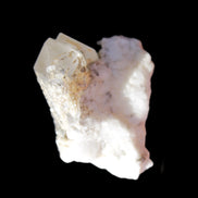Twinned Quartz with Feldspar cluster 30* 36mm 18.6g in sunlight - Rocks and Things Store
