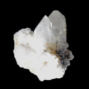 Twinned Quartz with Feldspar cluster 30* 36mm 18.6g in sunlight - Rocks and Things Store