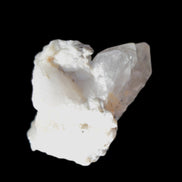 Twinned Quartz with Feldspar cluster 30* 36mm 18.6g in sunlight - Rocks and Things Store