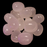 Mangano Calcite UV bright-pink-reactive tumbled stone 7-8g in sunlight - Rocks and Things Store