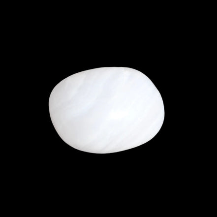 Mangano Calcite UV bright-pink-reactive tumbled stone 7-8g in sunlight - Rocks and Things Store