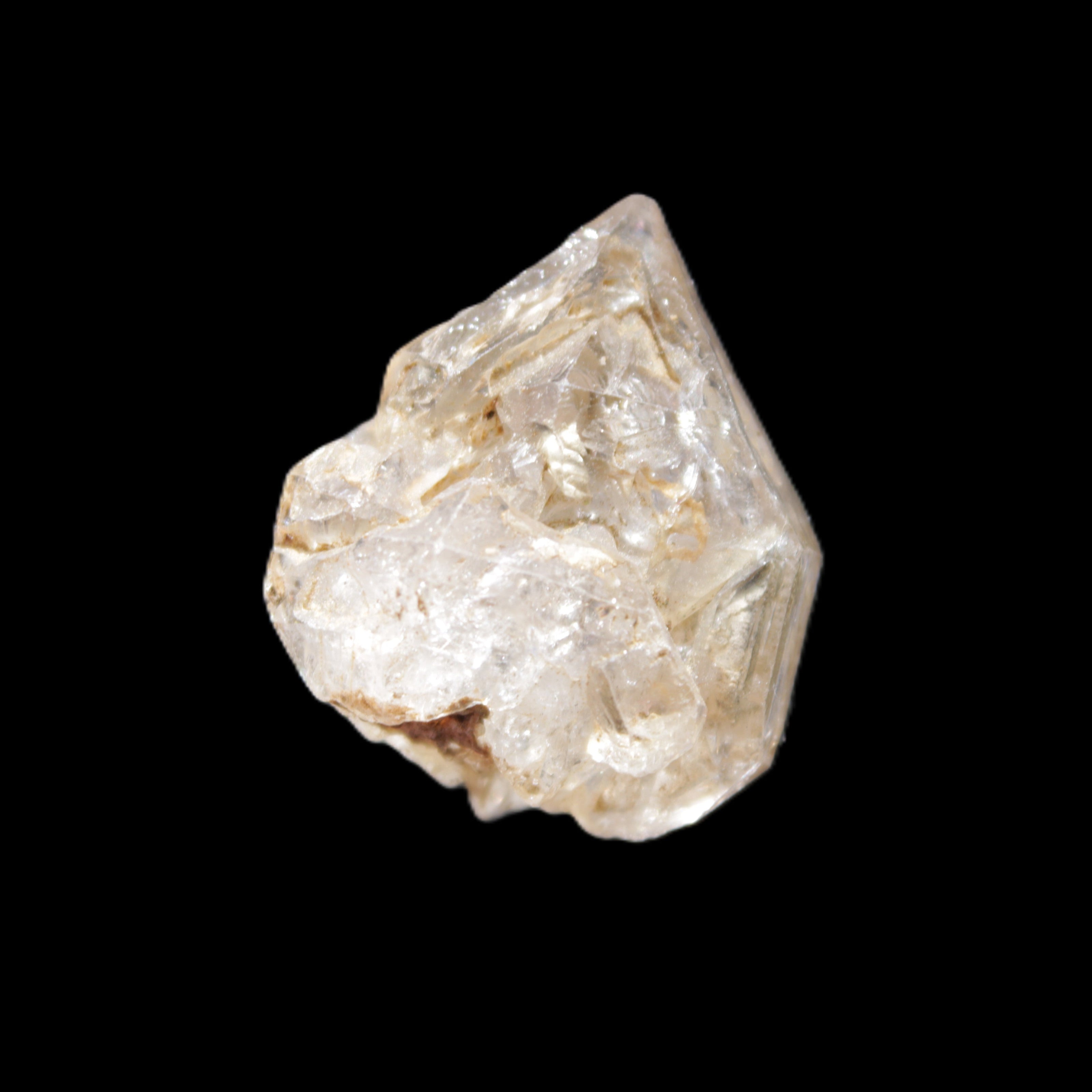 Diamond Quartz from Pakistan 31*25mm 14.8g in sunlight - Rocks and Things Store