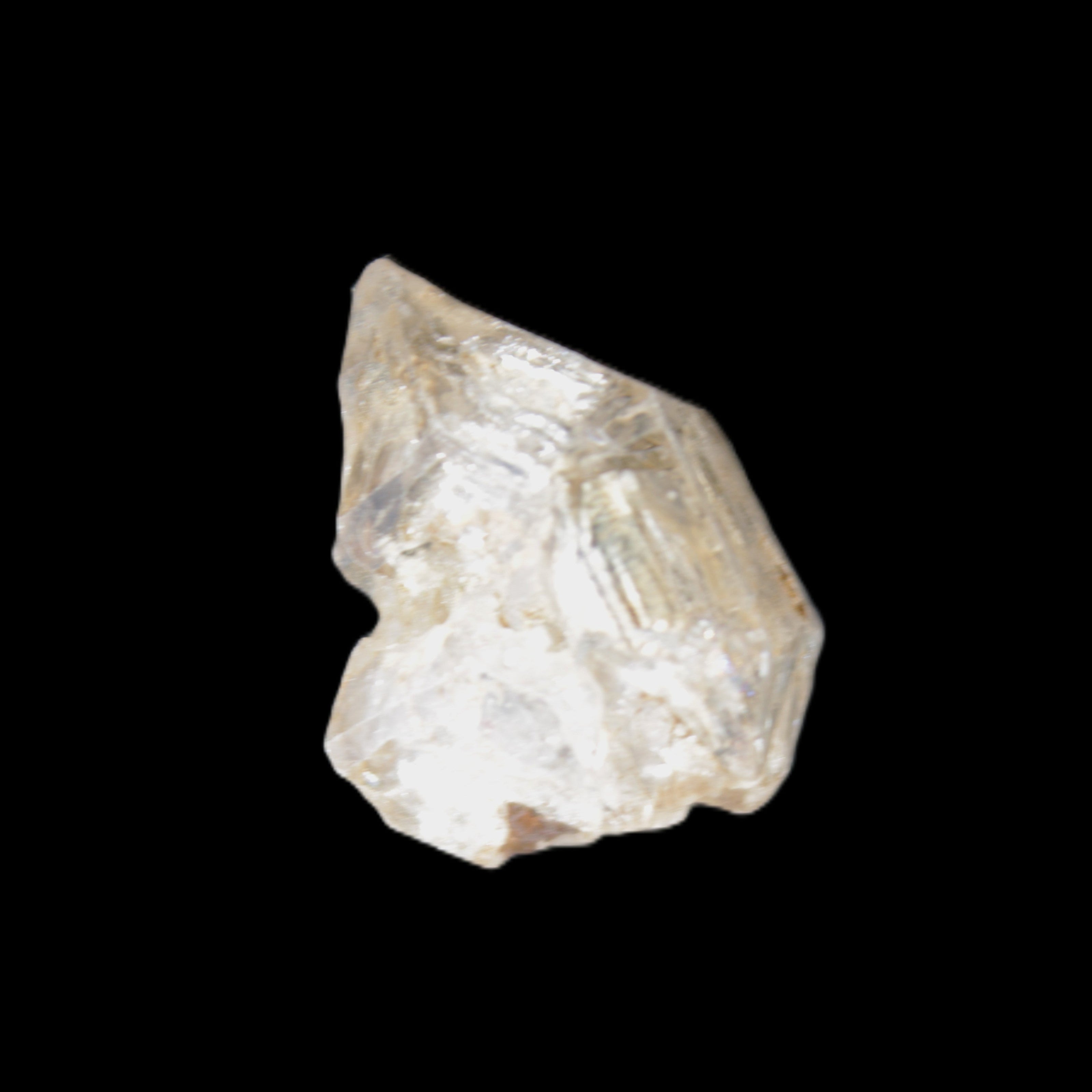 Diamond Quartz from Pakistan 31*25mm 14.8g in sunlight - Rocks and Things Store