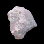 Clear Kunzite and Green Tourmaline cluster in matrix 30*26*22mm 14.7g in sunlight - Rocks and Things Store
