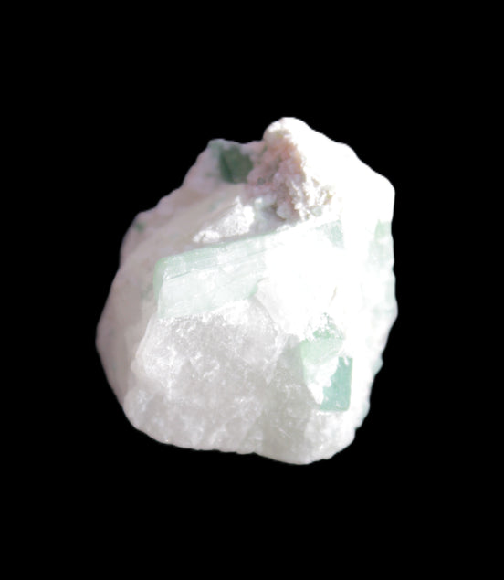 Green Tourmaline cluster 25mm 17.4g in sunlight - Rocks and Things Store