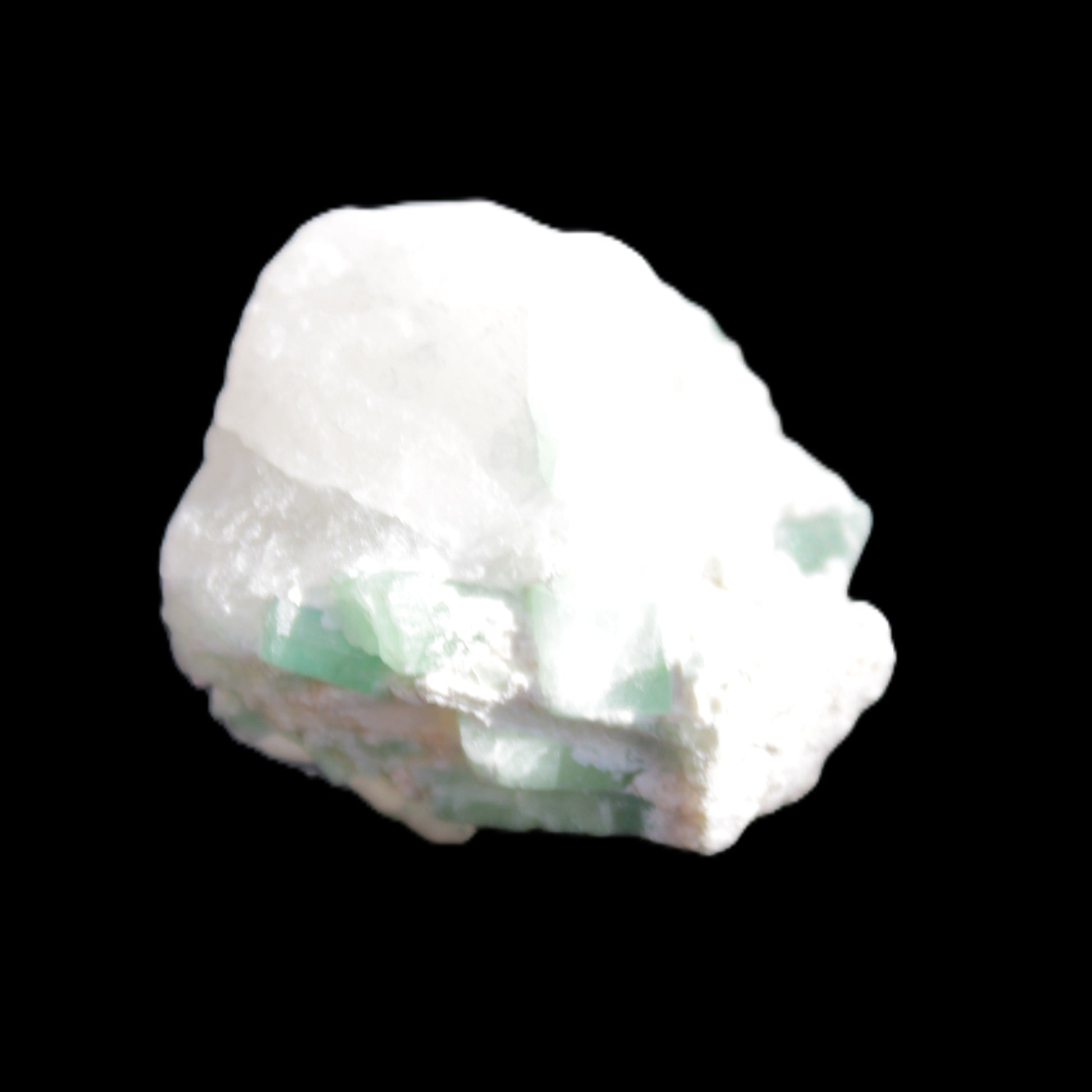 Green Tourmaline cluster 25mm 17.4g in sunlight - Rocks and Things Store