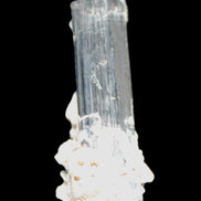 Green Tourmaline Elbaite crystal on matrix 40*10mm  45.5ct 9.1g Rocks and Things Store