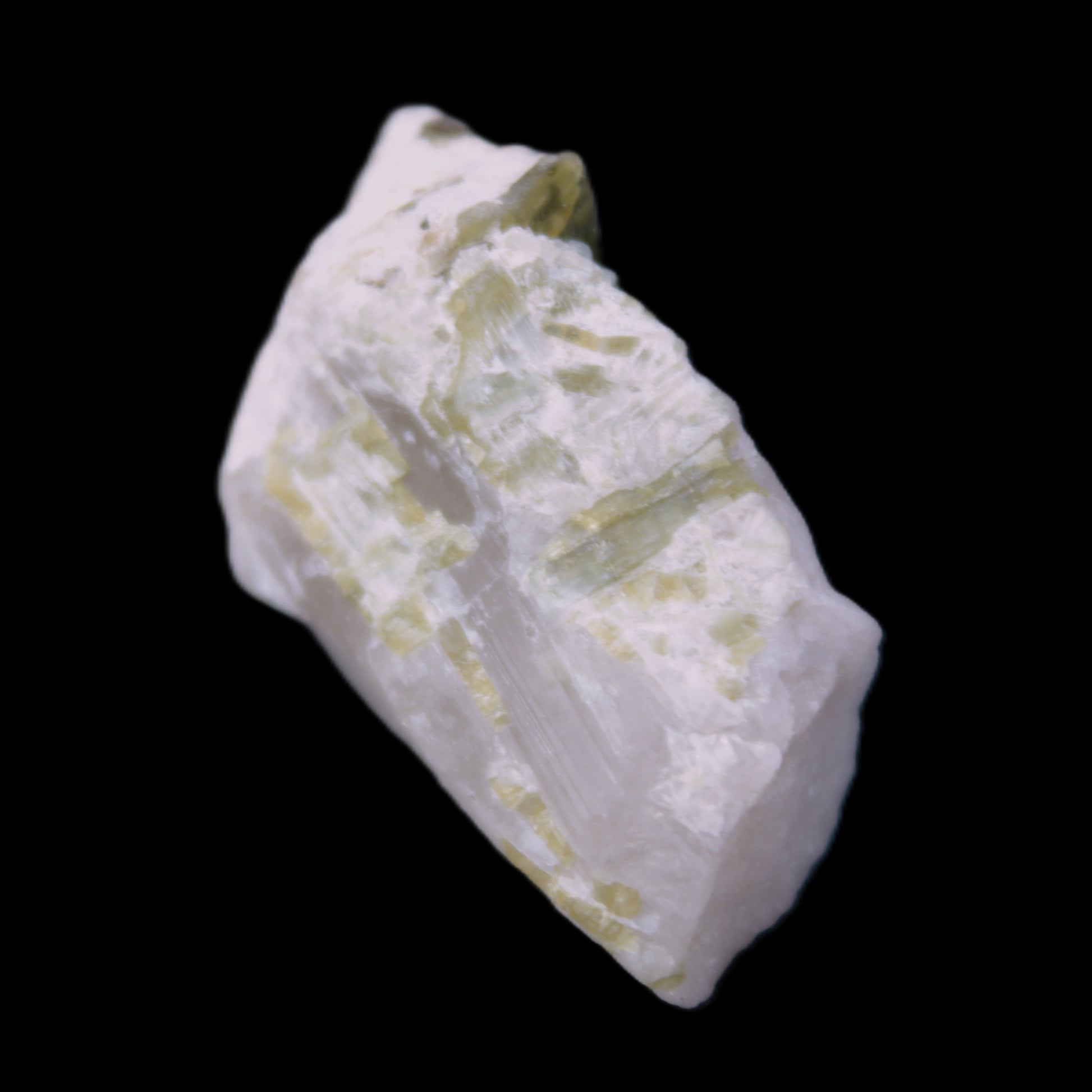 Green and Bi-colour Tourmaline on Quartz cluster 30*14*25mm 87.5ct 17.6g in bright sunlight - Rocks and Things Store