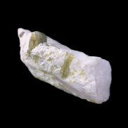 Green and Bi-colour Tourmaline on Quartz cluster 30*14*25mm 87.5ct 17.6g in bright sunlight - Rocks and Things Store