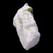 Green and Bi-colour Tourmaline on Quartz cluster 30*14*25mm 87.5ct 17.6g in bright sunlight - Rocks and Things Store