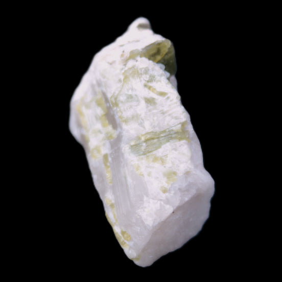 Green and Bi-colour Tourmaline on Quartz cluster 30*14*25mm 87.5ct 17.6g in sunlight - Rocks and Things Store