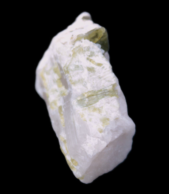 Green and Bi-colour Tourmaline on Quartz cluster 30*14*25mm 87.5ct 17.6g in bright sunlight - Rocks and Things Store