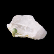 Green and Bi-colour Tourmaline on Quartz cluster 30*14*25mm 87.5ct 17.6g in bright sunlight - Rocks and Things Store