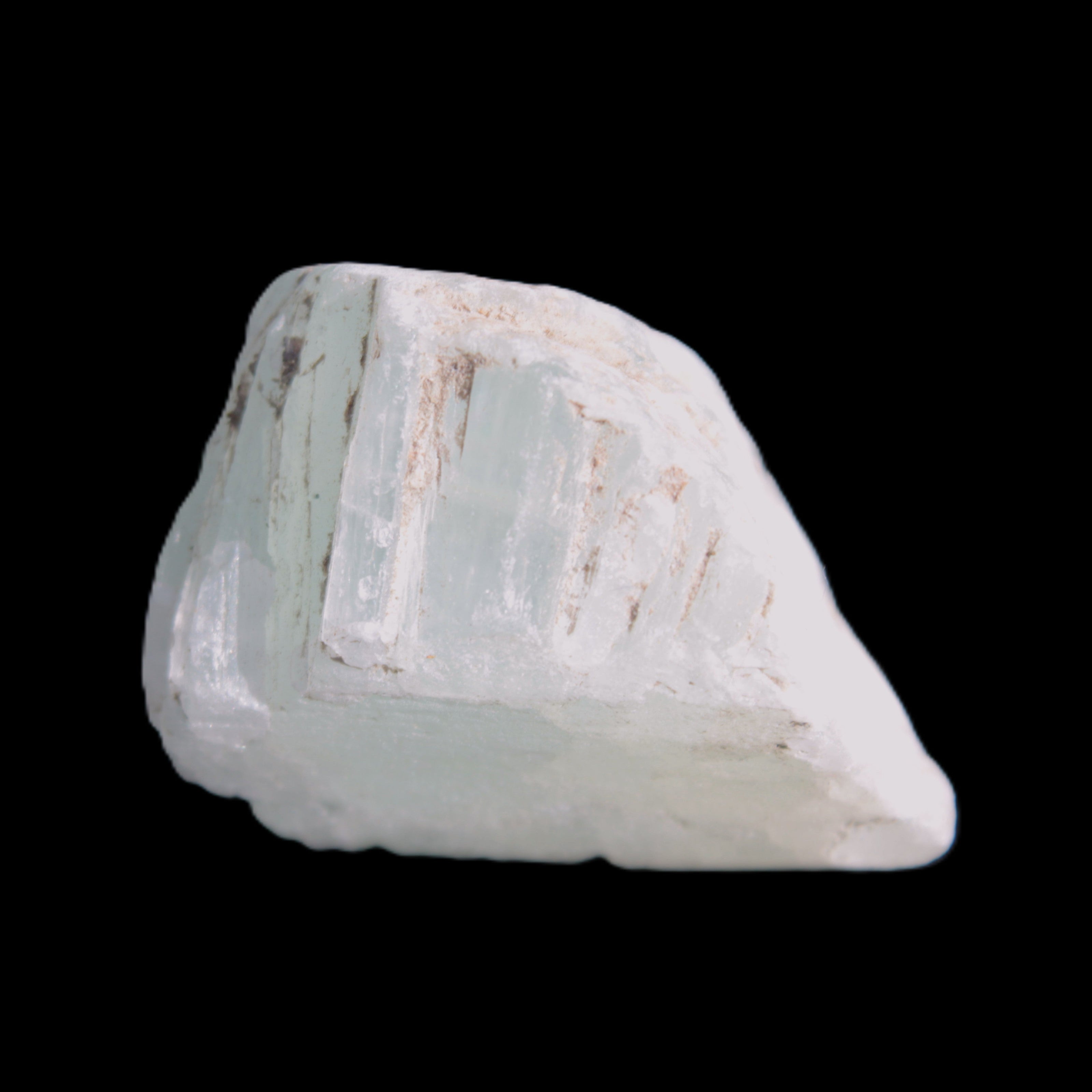 Blue Aquamarine 36*29*22mm 177ct 35.4g in bright sunlight- Rocks and Things Store