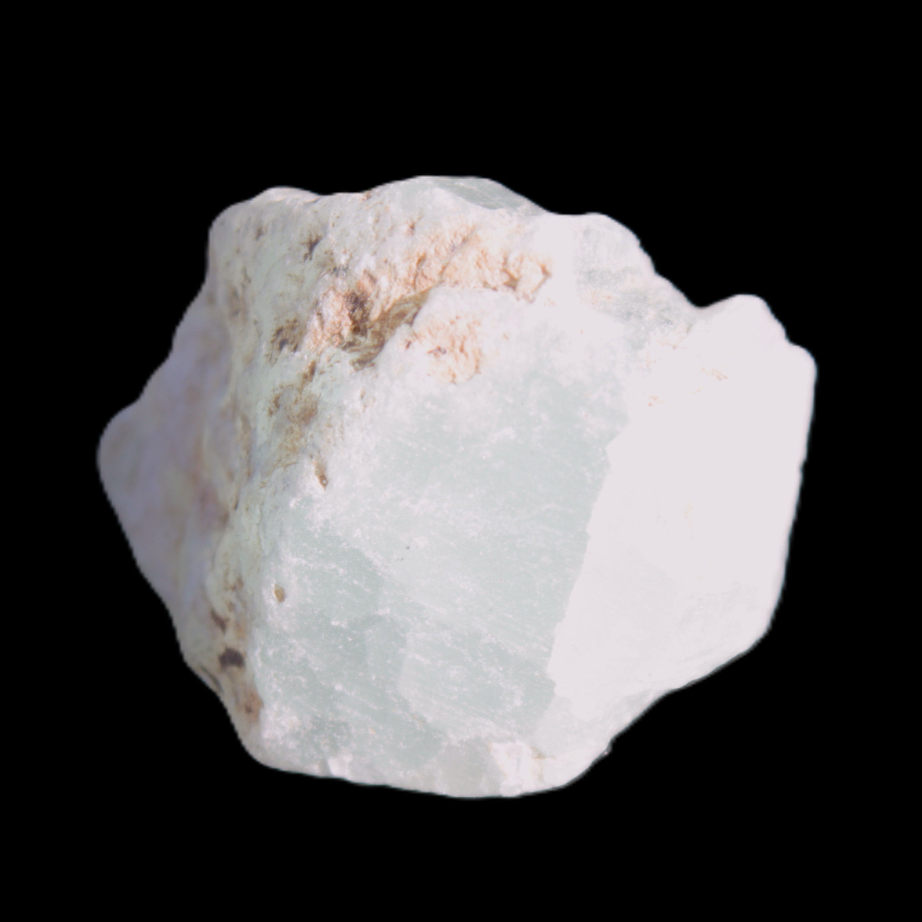 Blue Aquamarine 36*29*22mm 177ct 35.4g in bright sunlight- Rocks and Things Store