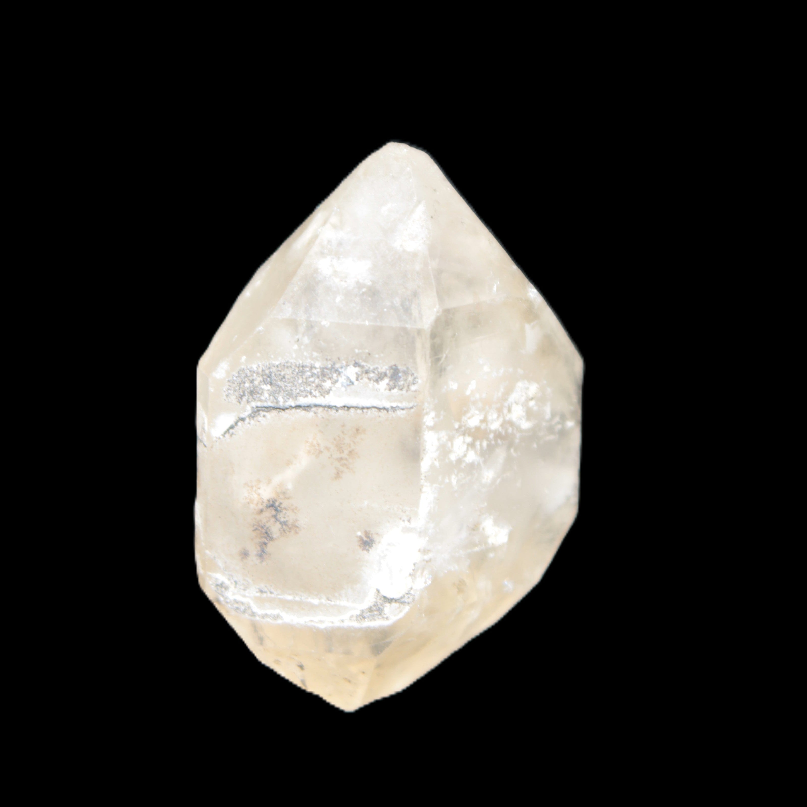 Double-terminated Quartz from Skardu 38*14*22mm 17.8g in bright sunshine - Rocks and Things Store