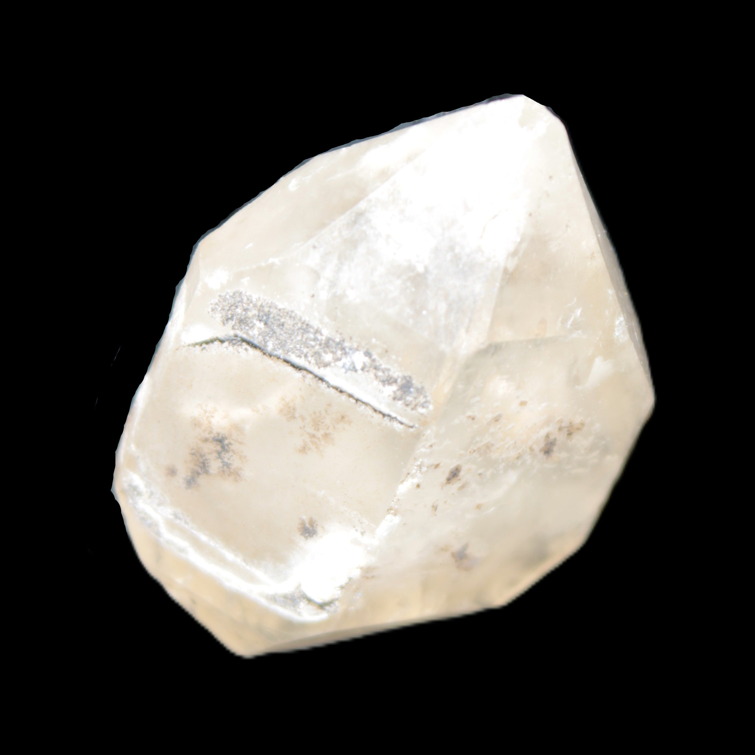 Double-terminated Quartz from Skardu 38*14*22mm 17.8g in bright sunshine - Rocks and Things Store