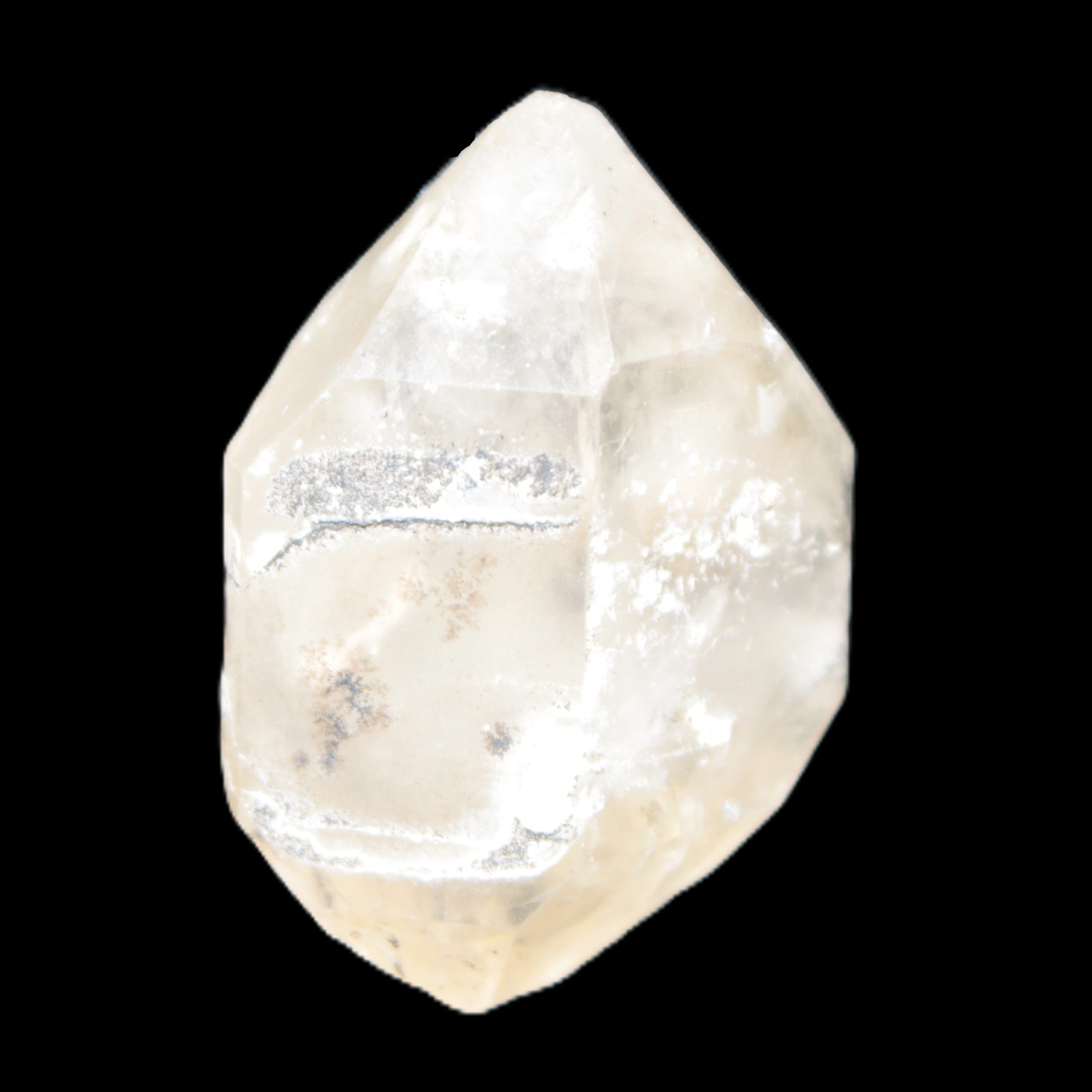 Double-terminated Quartz from Skardu 38*14*22mm 17.8g in bright sunshine - Rocks and Things Store