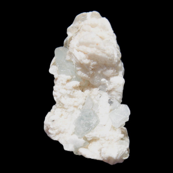 Aquamarine, Green Tourmaline and Lepidolite cluster 41*23*22mm 80.5ct 16.1g in sunlight - Rocks and Things Store