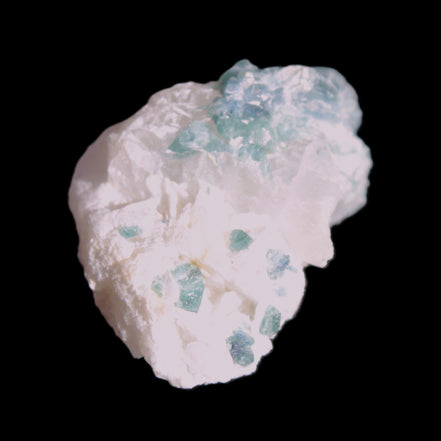 Blue Indicolite and Green Tourmaline cluster in matrix 120.5ct 24.1g in sunshine - Rocks and Things Store