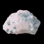 Blue Indicolite and Green Tourmaline cluster in matrix 120.5ct 24.1g in sunshine - Rocks and Things Store