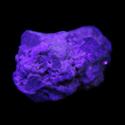 Aquamarine and Mica cluster 42*31*26mm 156ct 31.5g in UV light - Rocks and Things Store