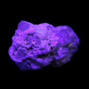 Aquamarine and Mica cluster 42*31*26mm 156ct 31.5g in UV light - Rocks and Things Store