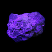 Aquamarine and Mica cluster 42*31*26mm 156ct 31.5g in UV light - Rocks and Things Store